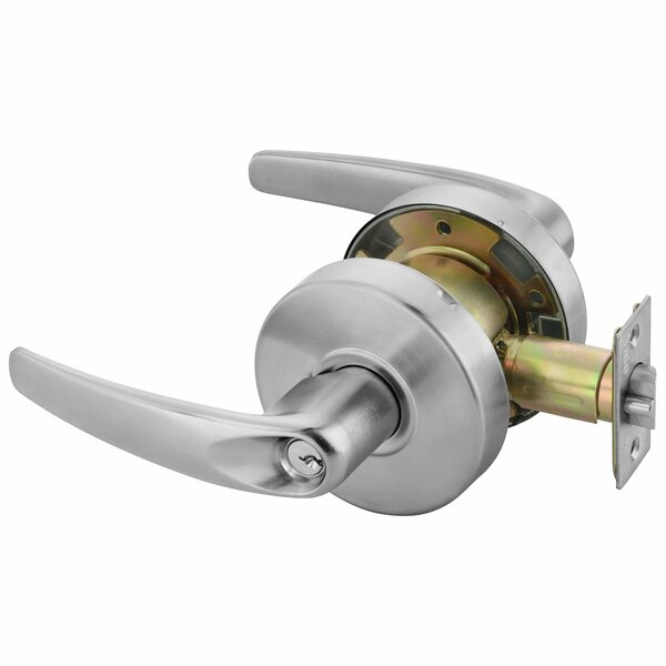 Yale Commercial Storeroom Monroe Lever Grade 2 Cylindrical Lock with Para Keyway, MCD234 Latch, and 497-114 MO4605LN626